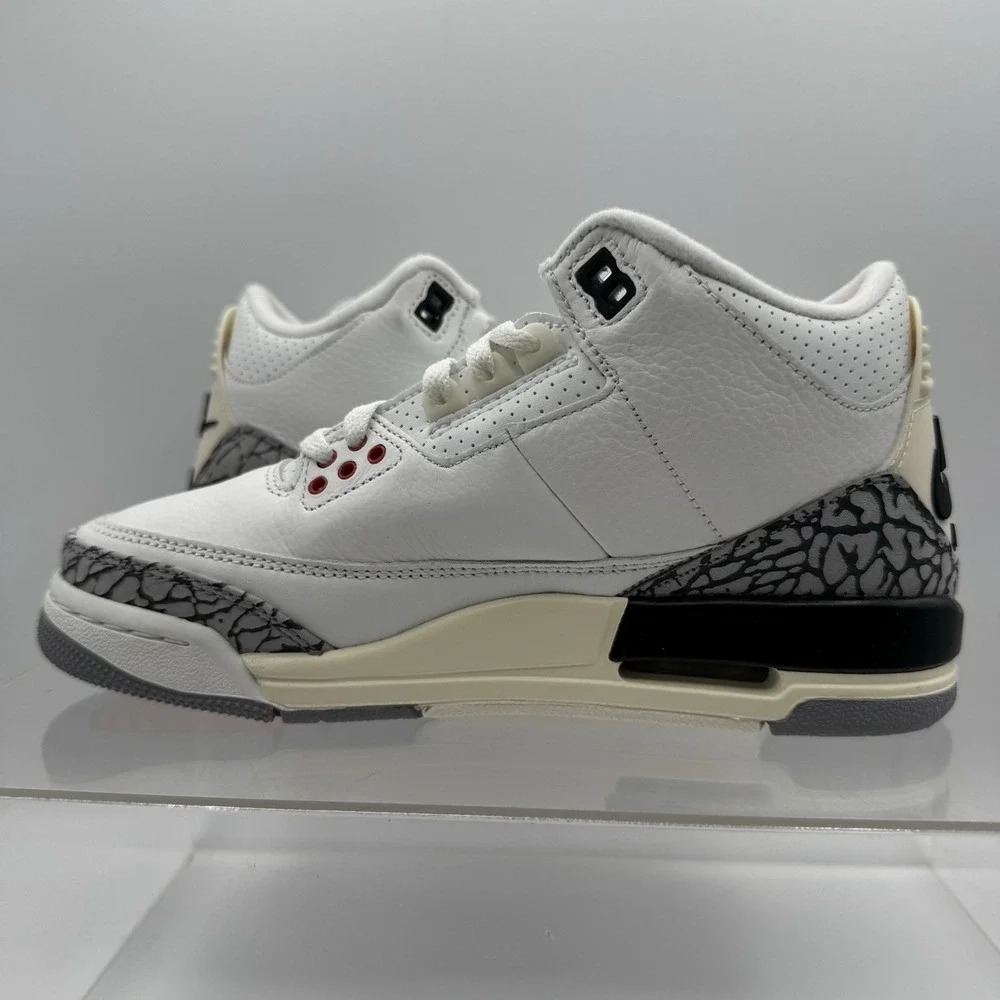 Brand New Air Jordan 3 White Cement Reimagined 2023 DM0967-100 B Grade Size 5.5Y